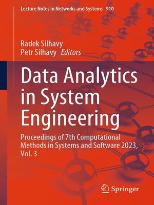cover image of Data Analytics in System Engineering